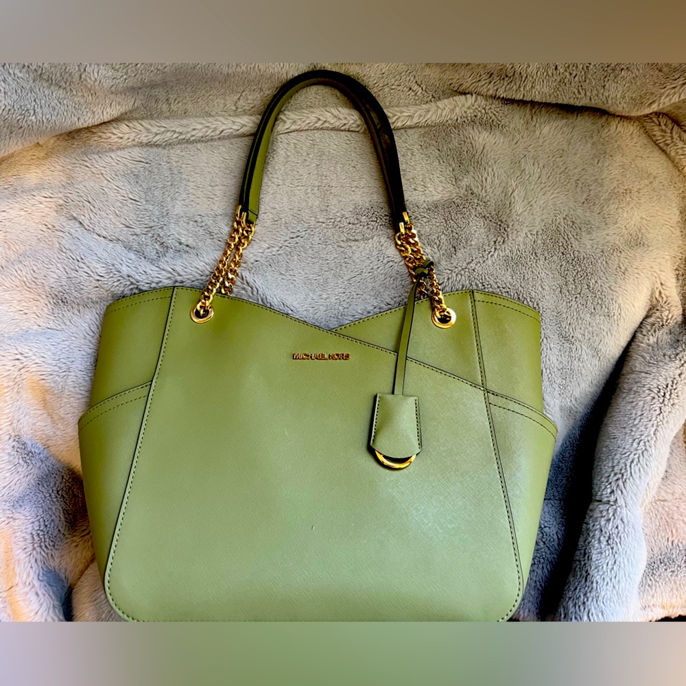 Pistachio Green Michael Kors Tote